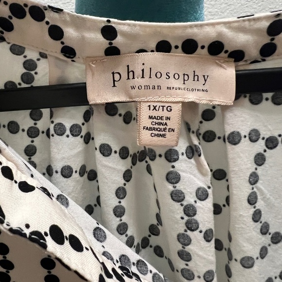Philosophy blouse - Picture 3 of 4